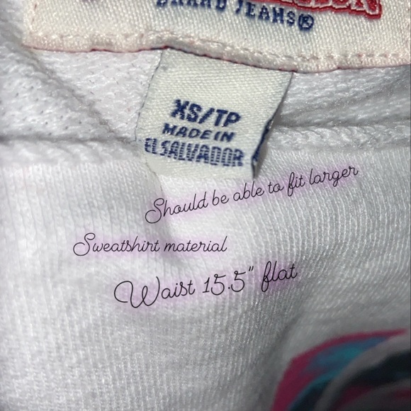 True Religon Lace Up Side Cut Out Sweatshirt - Picture 5 of 8